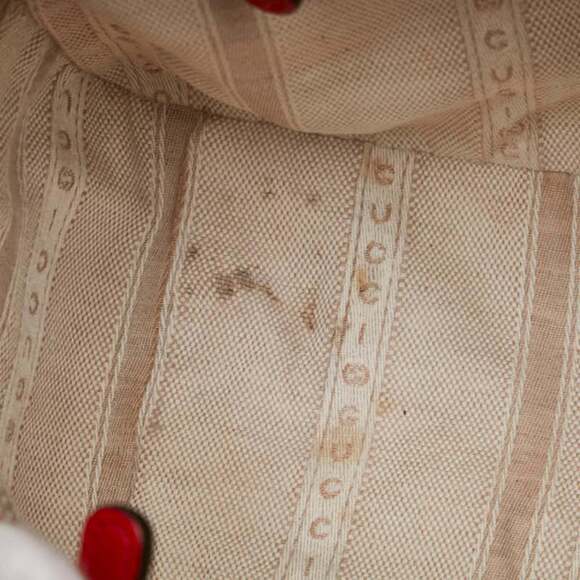 Gucci GG embossed handbag/shoulder bag, 2-way, 354224, red leather, women's. - Picture 8 of 16